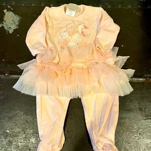 Biscotti swan tutu one piece